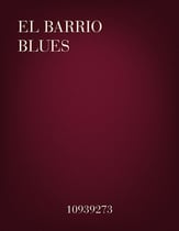 El Barrio Blues Guitar and Fretted sheet music cover